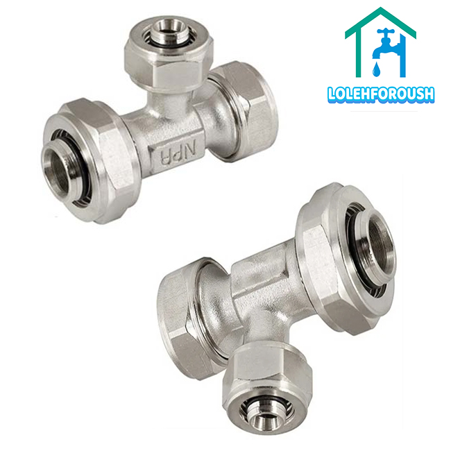 سه راهی تبدیل کوپلی نیو پایپ