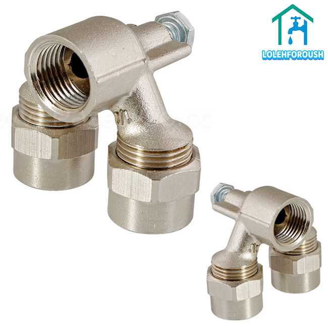 سه راهی دیواری موازی کوپلی نیو پایپ