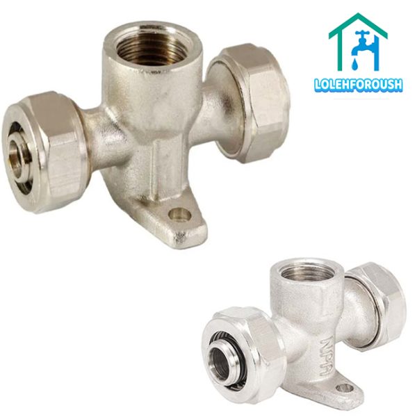 سه راهی صفحه دار تو پیچ کوپلی نیو پایپ